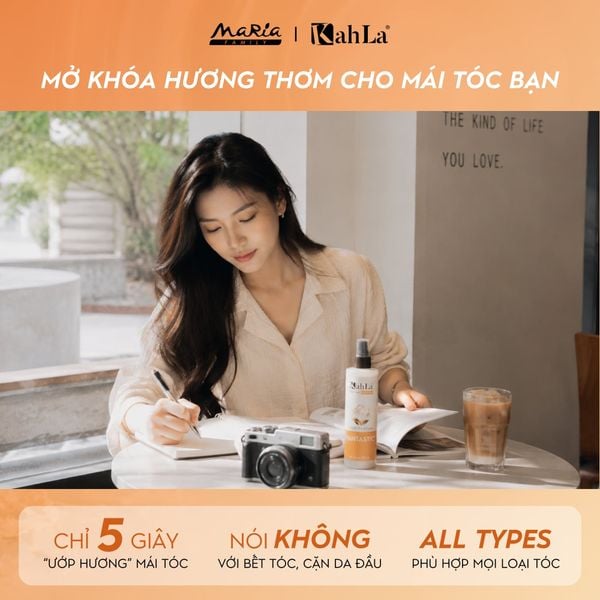 Xịt dưỡng tóc KahLa Keratin thơm tóc, dưỡng ẩm - Hương nước hoa Fantastic 225ml