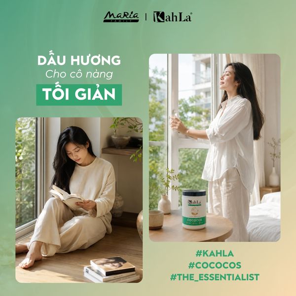 Kem xả KahLa dưỡng ẩm, suôn mượt - Kem xả dưỡng tóc hương nước hoa Cococos 900g