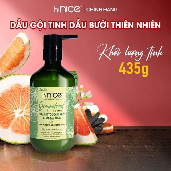Dầu gội hiNICE giảm rụng tóc - Dầu gội Tinh dầu Bưởi thiên nhiên