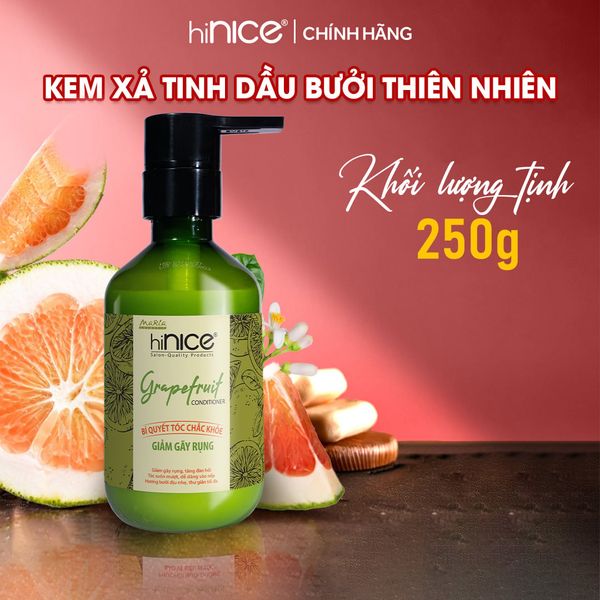 Kem xả hiNICE dưỡng tóc mềm mượt - Kem xả Tinh dầu Bưởi thiên nhiên