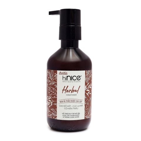 Kem xả Tinh dầu Thảo dược hiNICE - Mềm tóc tự nhiên, nuôi dưỡng & làm dịu da đầu