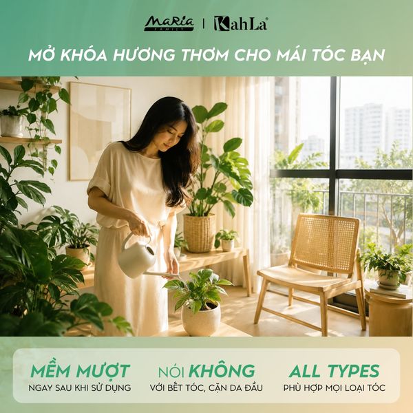 Kem xả KahLa dưỡng ẩm, suôn mượt - Kem xả dưỡng tóc hương nước hoa Cococos 900g