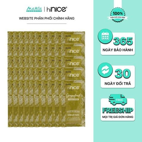 Combo 5 dây kem xả hiNICE dưỡng tóc mềm mượt - Kem xả Tinh dầu Bưởi thiên nhiên 6g