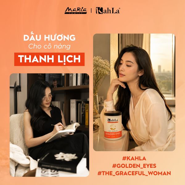Kem xả KahLa dưỡng ẩm, suôn mượt - Kem xả dưỡng tóc hương nước hoa Golden Eyes 900g