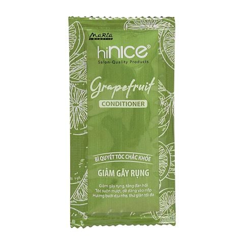 Gói Kem Xả Tinh Dầu Bưởi Thiên Nhiên hiNICE Grapefruit Conditioner Giúp Tóc Suôn Mượt & Giảm Gãy Rụng