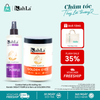 Combo KahLa Xịt dưỡng tóc Keratin Night Purple & Kem xả Golden Eyes