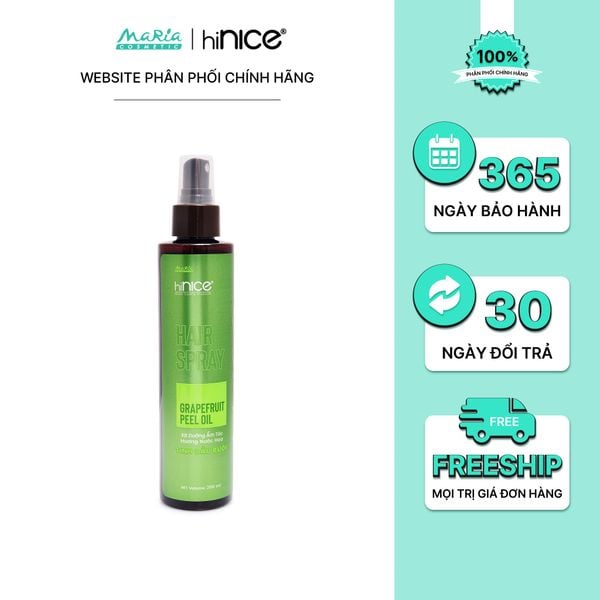 Nước hoa dưỡng tóc hiNICE thơm tóc và dưỡng ẩm - Nước hoa dưỡng tóc Tinh dầu Bưởi thiên nhiên