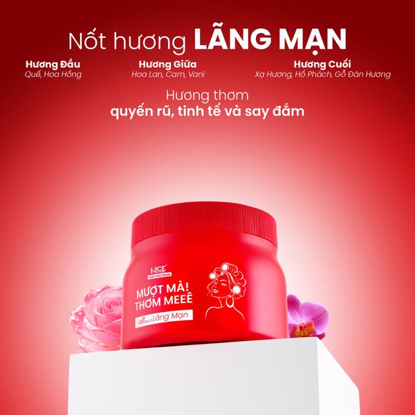 Kem Xả Dưỡng Tóc NICE Miss Lô Lãng Mạn