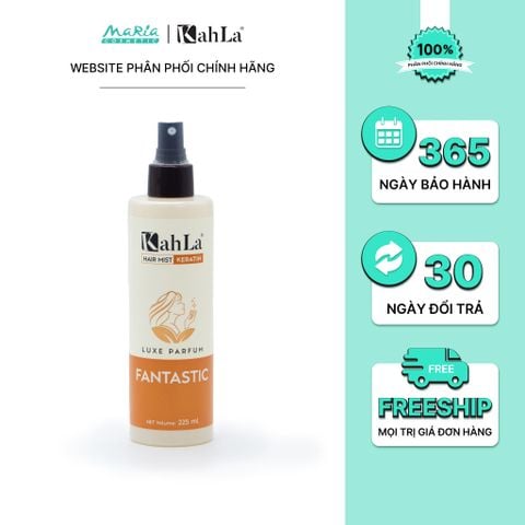 Xịt dưỡng tóc KahLa Keratin thơm tóc, dưỡng ẩm - Hương nước hoa Fantastic 225ml