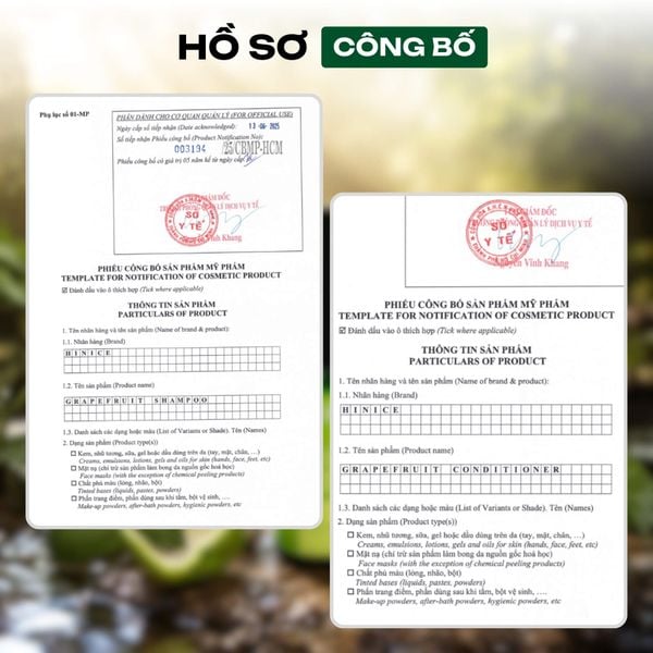 Combo hiNICE giảm rụng và suôn mượt - Combo Dầu gội + Kem xả Tinh dầu Bưởi (Dầu gội 435g + Kem xả 400g)