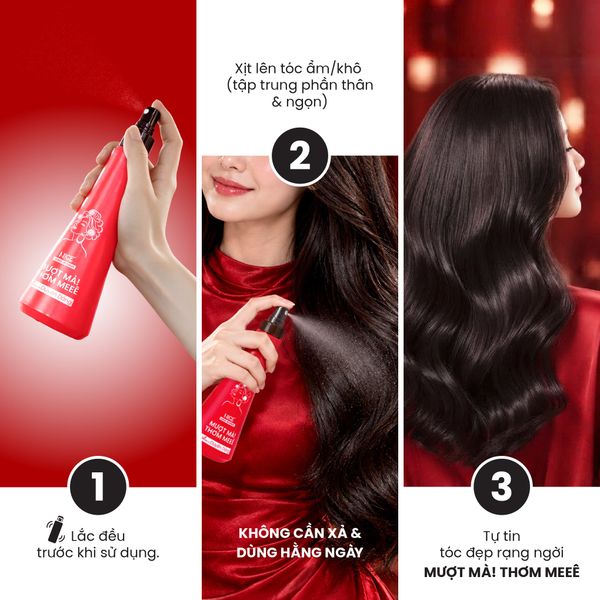 Xịt Dưỡng Tóc NICE Miss Lô Duyên Dáng 230ml