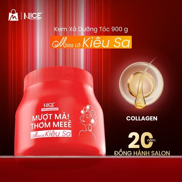 Kem Xả Dưỡng Tóc NICE Miss Lô Kiêu Sa