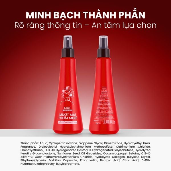 Combo 3 chai xịt dưỡng Miss Lô Duyên Dáng 225ml
