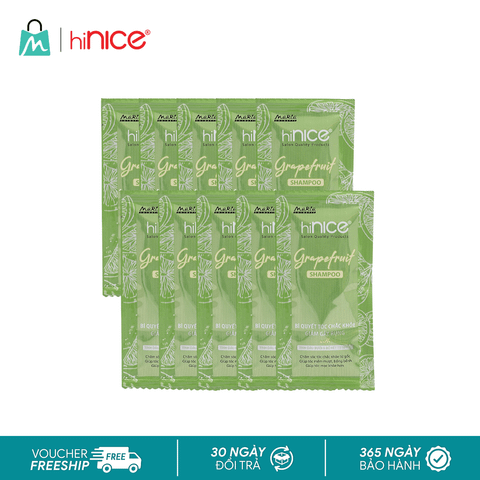 Dây dầu gội hiNICE giảm rụng tóc - Dầu gội Tinh dầu Bưởi thiên nhiên
