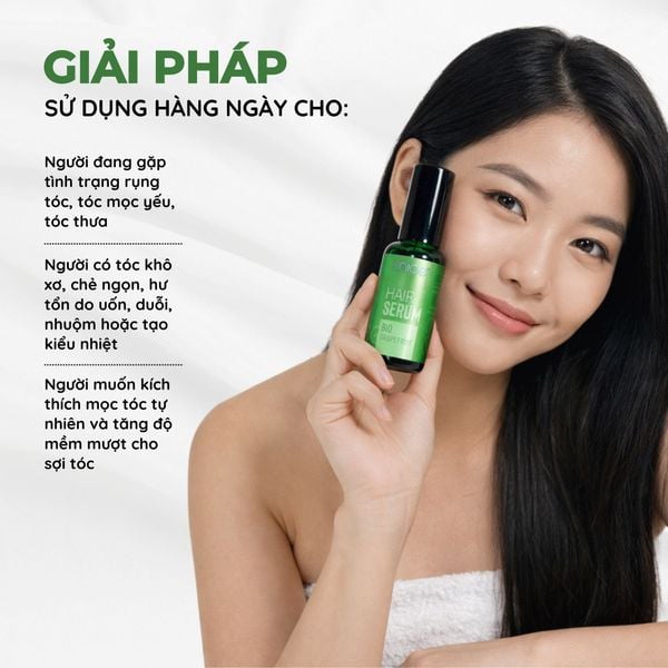 Serum Tinh dầu Bưởi hiNICE Bio Grapefruit - Dưỡng bóng mượt, khóa ẩm, không bết