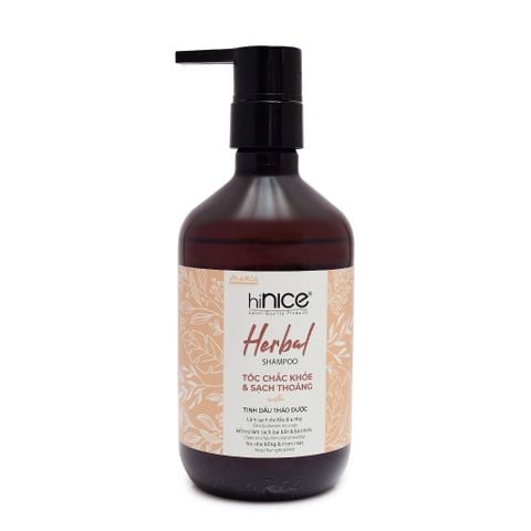 Dầu gội Tinh dầu Thảo dược hiNICE - Làm sạch dịu nhẹ, giúp da đầu cân bằng & thoải mái