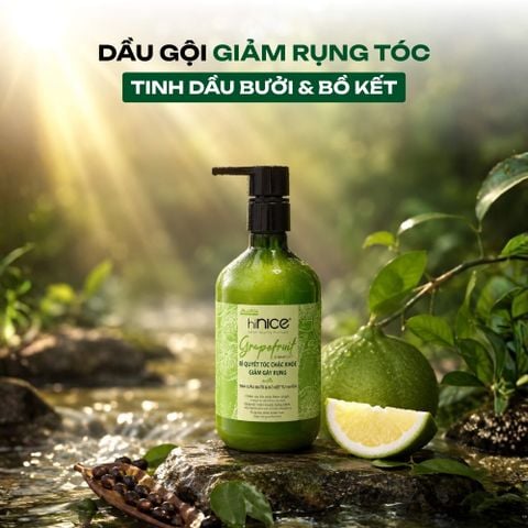 Dầu gội hiNICE giảm rụng tóc - Dầu gội Tinh dầu Bưởi thiên nhiên