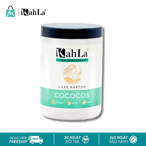 Kem xả KahLa dưỡng ẩm, suôn mượt - Kem xả dưỡng tóc hương nước hoa Cococos 900g