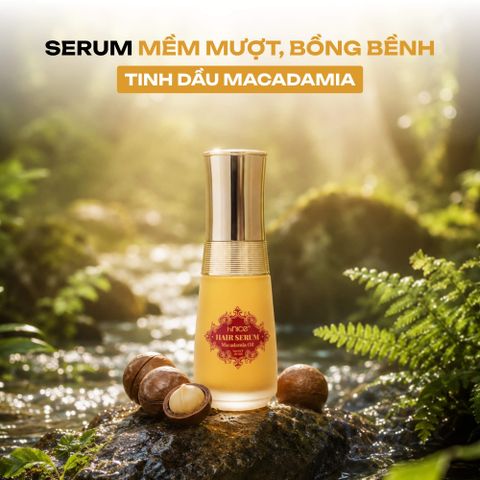 Serum hiNICE dưỡng ẩm và giảm xơ rối - Serum tinh dầu Macadamia 50ml