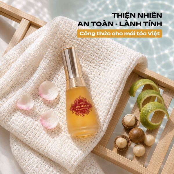 Serum hiNICE dưỡng ẩm và giảm xơ rối - Serum tinh dầu Macadamia 50ml