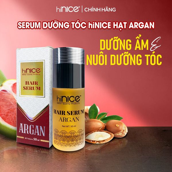 Serum hiNICE phục hồi và dưỡng ẩm - Serum Tinh dầu Argan 50ml
