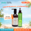 Combo hiNICE làm dịu và cấp ẩm - Combo Dầu gội Tinh dầu Thảo dược + Xịt Tinh dầu Bưởi (Dầu gội 435g + Xịt 200ml)