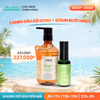 Combo hiNICE sạch gàu và phục hồi - Combo Dầu gội Tinh dầu Gừng + Serum Tinh dầu Bưởi (Dầu gội 435g + Serum 50ml)