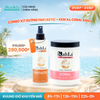 Combo KahLa Xịt dưỡng tóc Keratin Fantastic & Kem xả Coral
