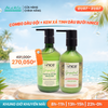 Combo hiNICE giảm rụng và suôn mượt - Combo Dầu gội + Kem xả Tinh dầu Bưởi (Dầu gội 435g + Kem xả 400g)