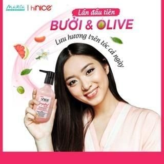 Gói Dầu Gội Tinh Dầu Bưởi Hồng Và Olive hiNICE Grapefruit & Olive Shampoo Hỗ Trợ Giảm Mụn Da Đầu