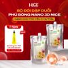Bộ Sản Phẩm Kem Duỗi Phủ Bóng Nano 3D NICE Giúp Tóc Bóng Mượt Tự Nhiên Sau Duỗi Dành Cho Salon Tóc