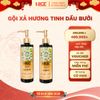 Combo Gội Xả Hương Tinh dầu Bưởi Nice 1000ML Giảm Gãy Rụng Và Phục Hồi Tóc Hư Tổn