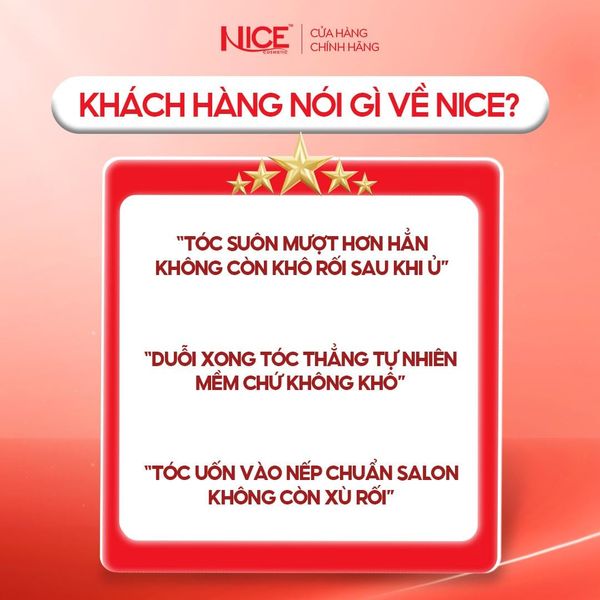 Combo Kem Dập Duỗi Collagen Nice 2000ML Duỗi Tóc Thẳng Và Mềm Mượt Tự Nhiên