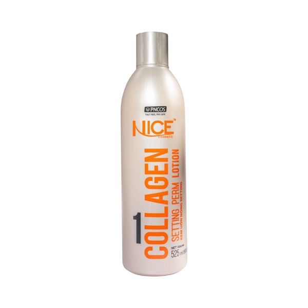 Combo Kem Dập Uốn Nóng Chiết xuất tự nhiên Nice 1100ML Tóc Mau Xoăn, Lọn Và Sóng Tóc Cao - Chắc - Dày