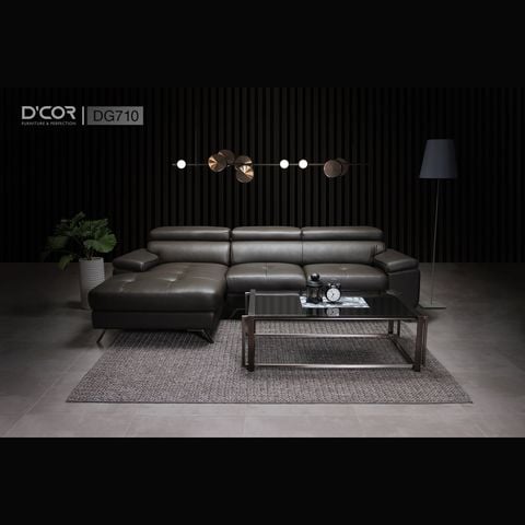  Sofa da Malaysia cho phòng khách -  Mã: DG710 