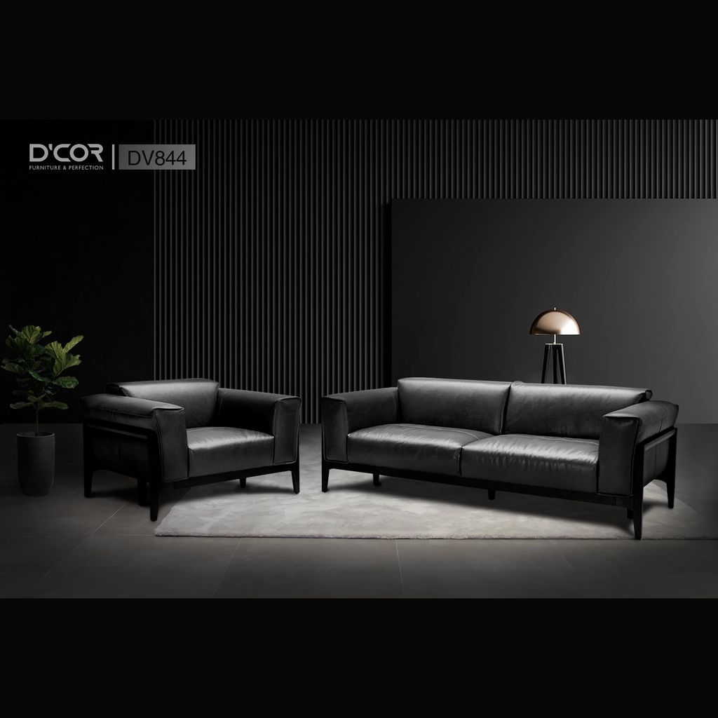 Phá cách với sofa da cao cấp - Mã: DV844