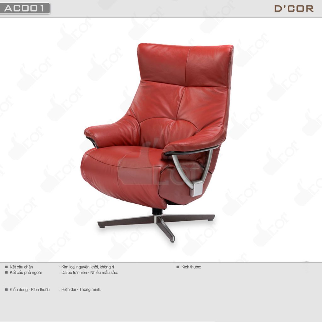 Ghế thư giãn nhập khẩu cao cấp - Mã: AC001