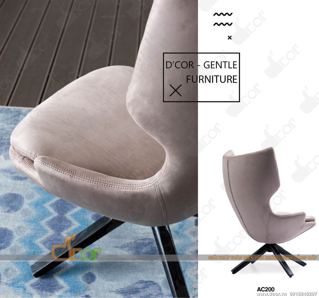 Ghế da xoay cao cấp - Mã: AC200