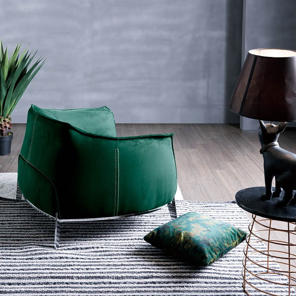 Trầm ấm với mẫu ghế sofa đơn hiện đại - Mã: AC230