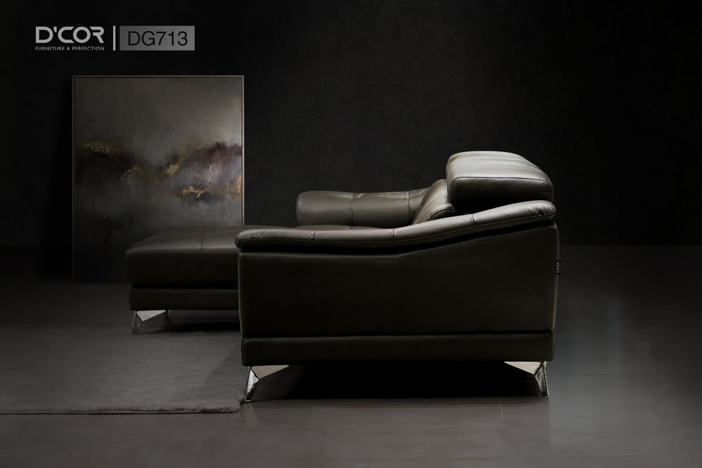 Nhẹ nhàng với thiết kế sofa da - Mã: DG713