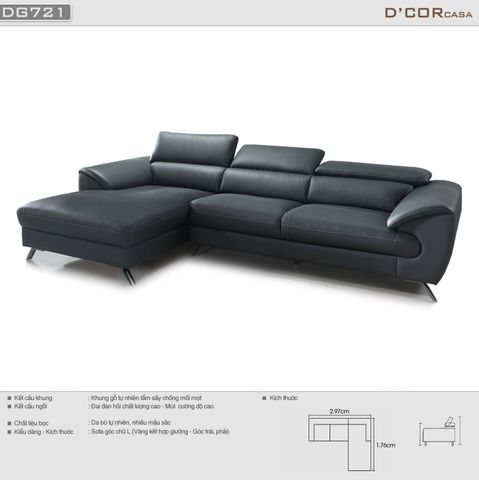  Thiết kế sofa khỏe khắn ấn tượng - Mã: DG721 
