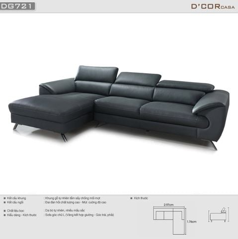  Thiết kế sofa khỏe khắn ấn tượng - Mã: DG721 