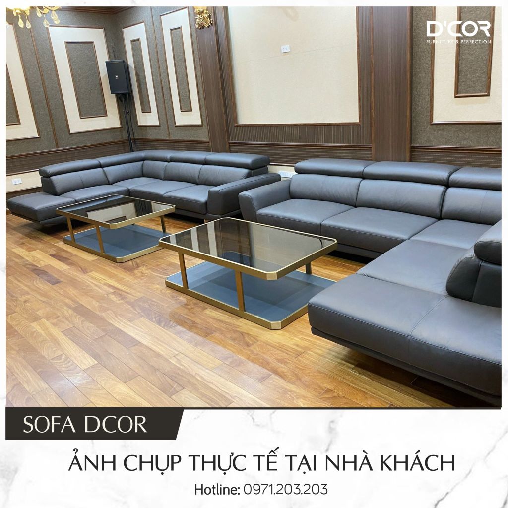 Nhẹ nhàng thể hiện đẳng cấp của sofa phong cách Ý - Mã: DG817