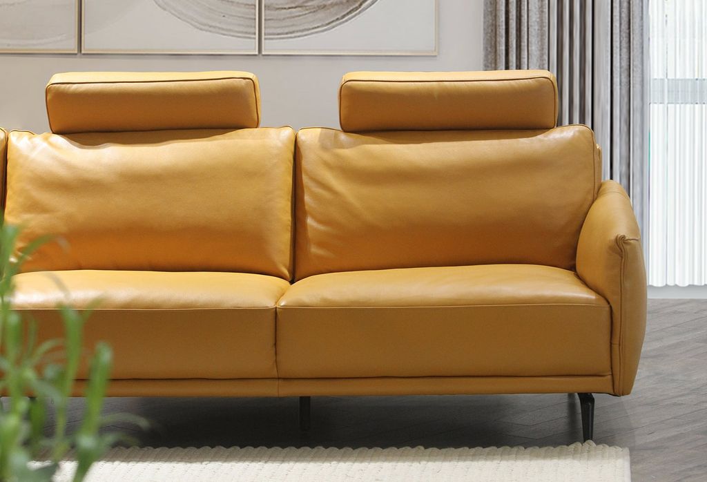 DG906 KUKA - Sofa da thật nhập khẩu