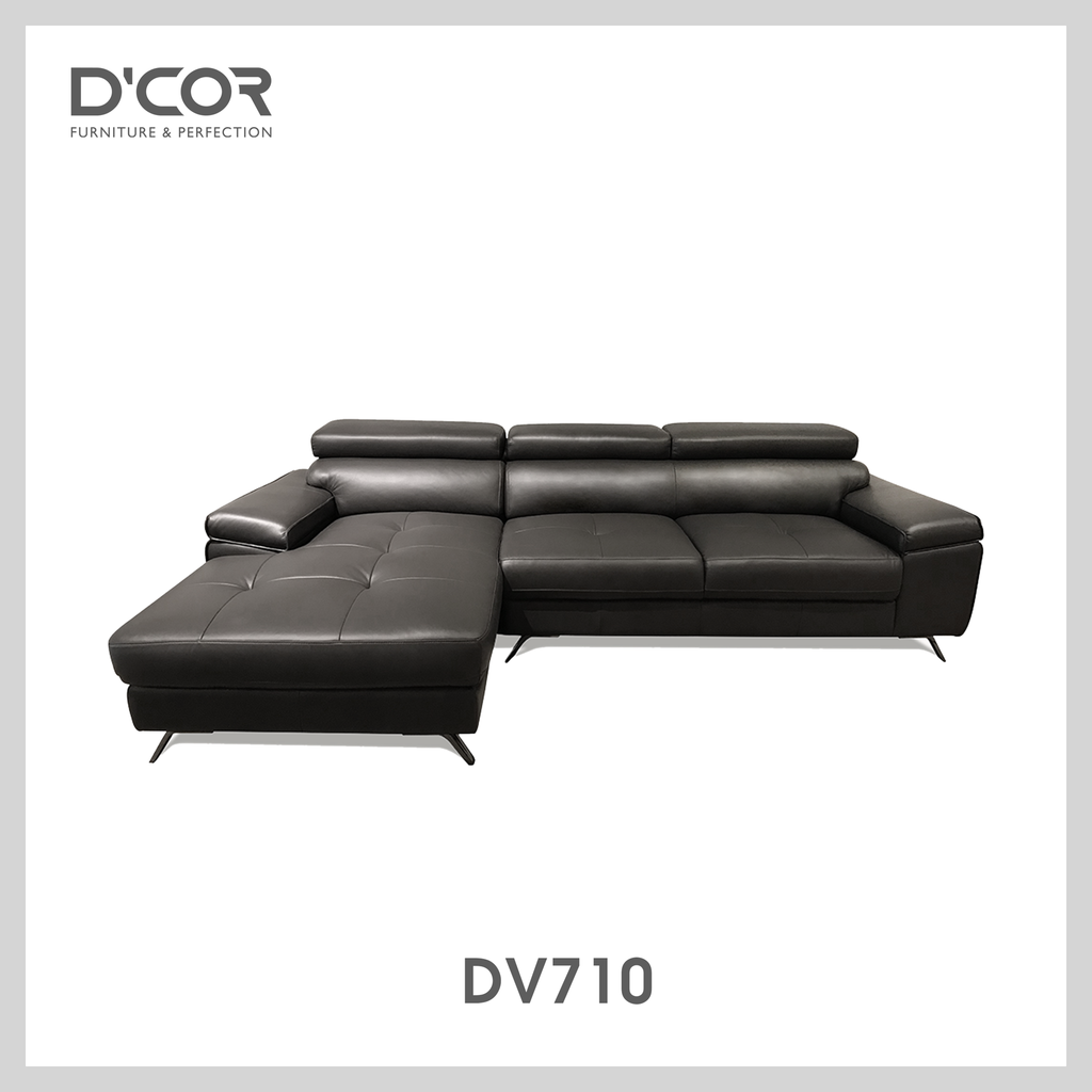 Sofa da Malaysia cho phòng khách -  Mã: DG710