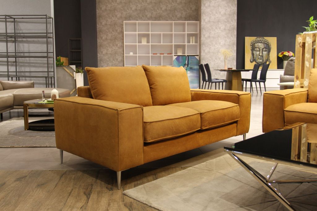 Khỏe khoắn trong thiết kế sofa da cao cấp – Mã: DV848