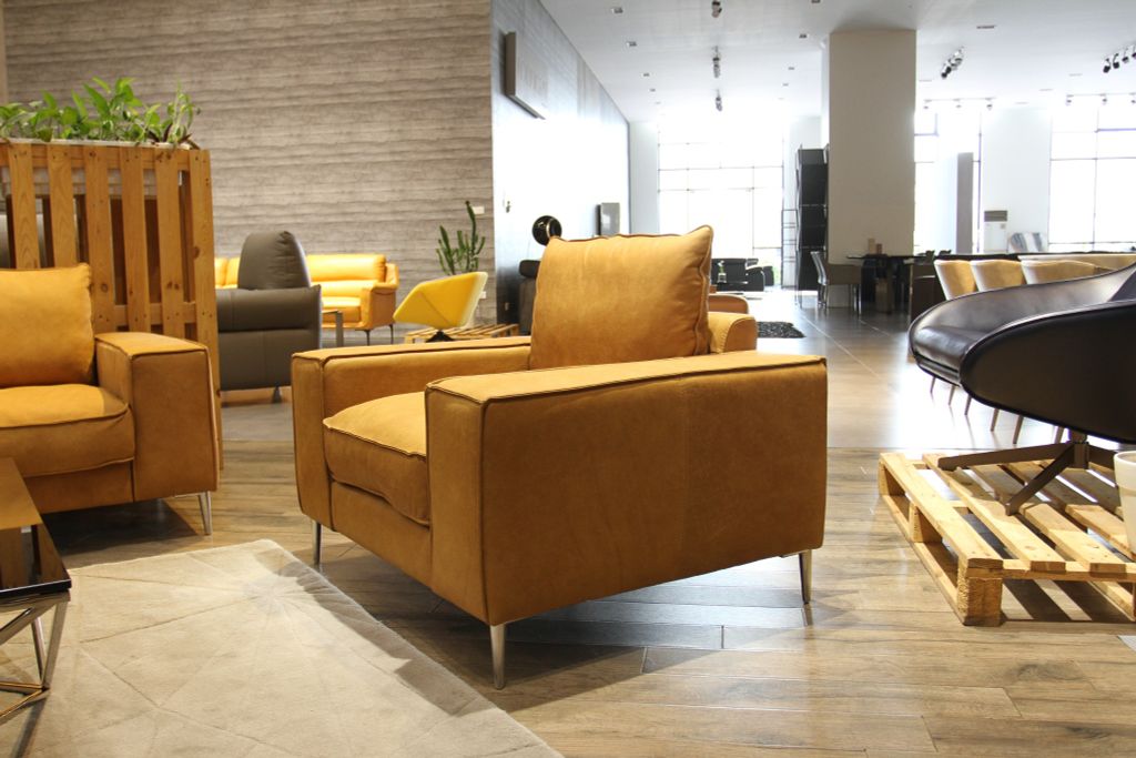 Khỏe khoắn trong thiết kế sofa da cao cấp – Mã: DV848