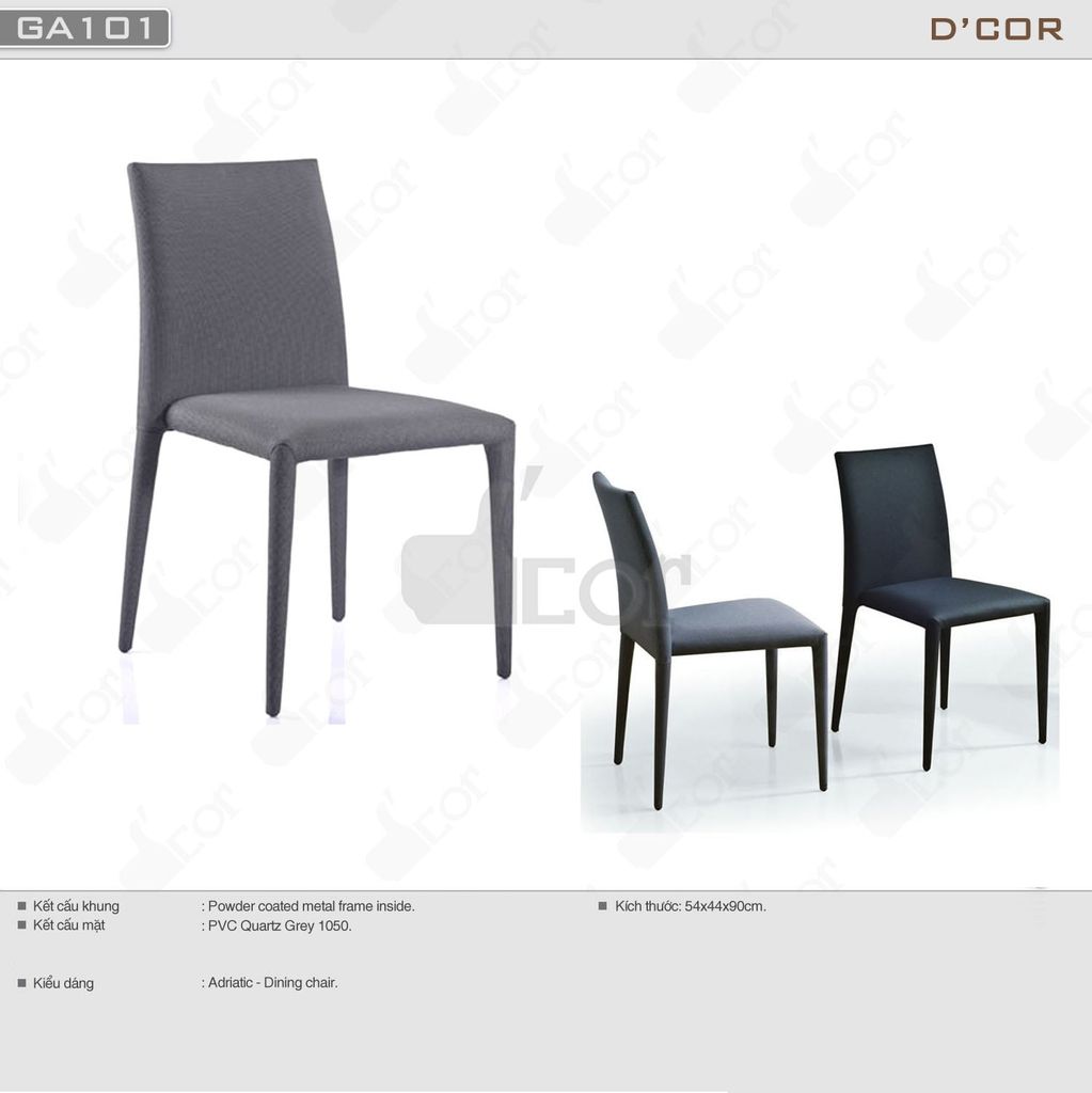 Ghế ăn cho phòng bếp hiện đại - Mã: GA101