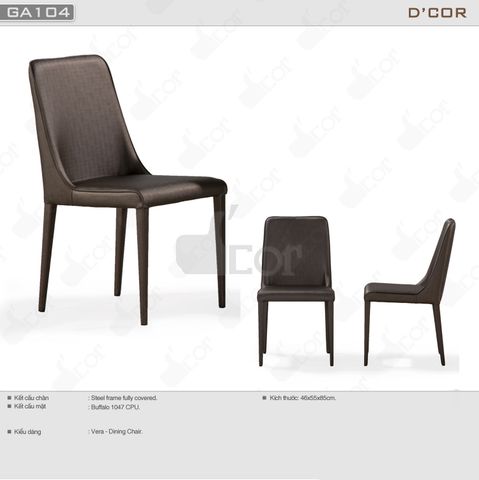  Ghế ăn cao cấp cho phòng bếp hiện đại - Mã: GA104 