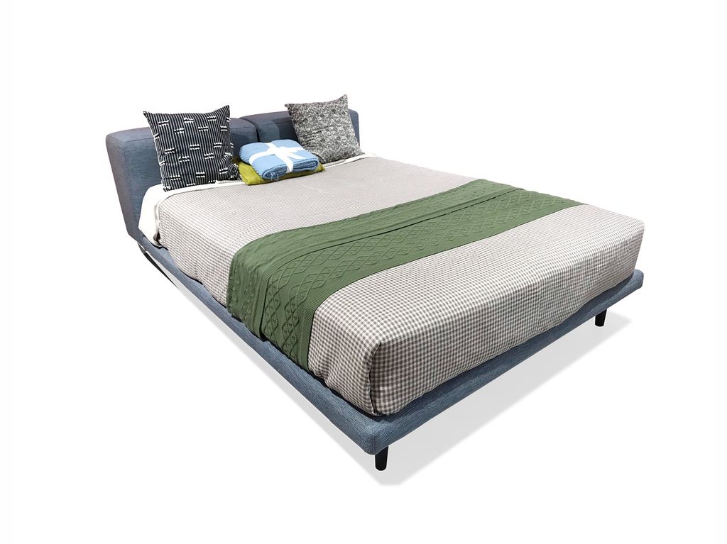 G05K – Giường nỉ, chân gỗ sồi nhập khẩu